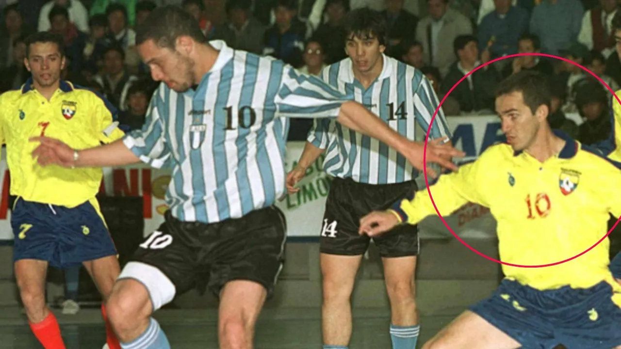Giovanni Hernández durante la Copa del Mundial de Futsal en Bolivia.